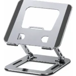Suporte Para Notebook Em Metal Ajustável Ergonômico Dobrável