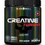 Creatina em Pó Black Skull Turbo Sem Sabor 300g