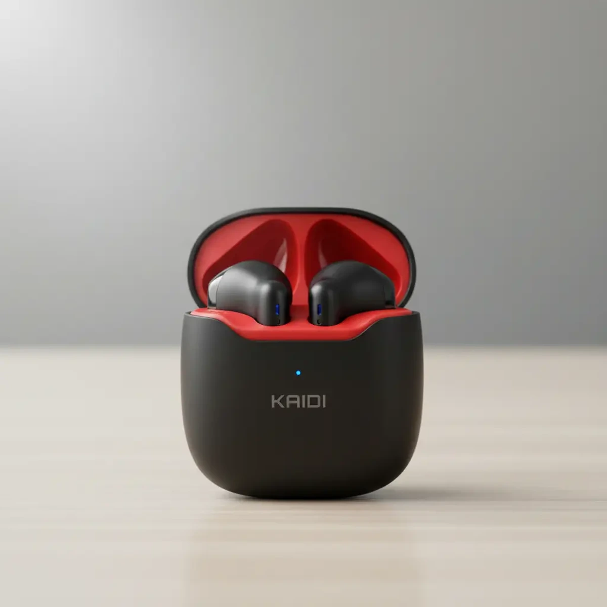Fone de Ouvido Bluetooth TWS Kaidi KD-771 Sem Fio Preto - Imagem 8