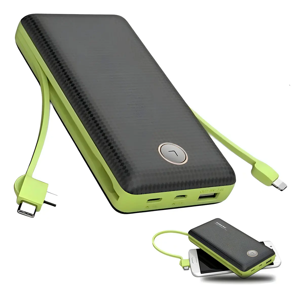 Carregador Portátil Power Bank Universal iOS Android 20000mAh