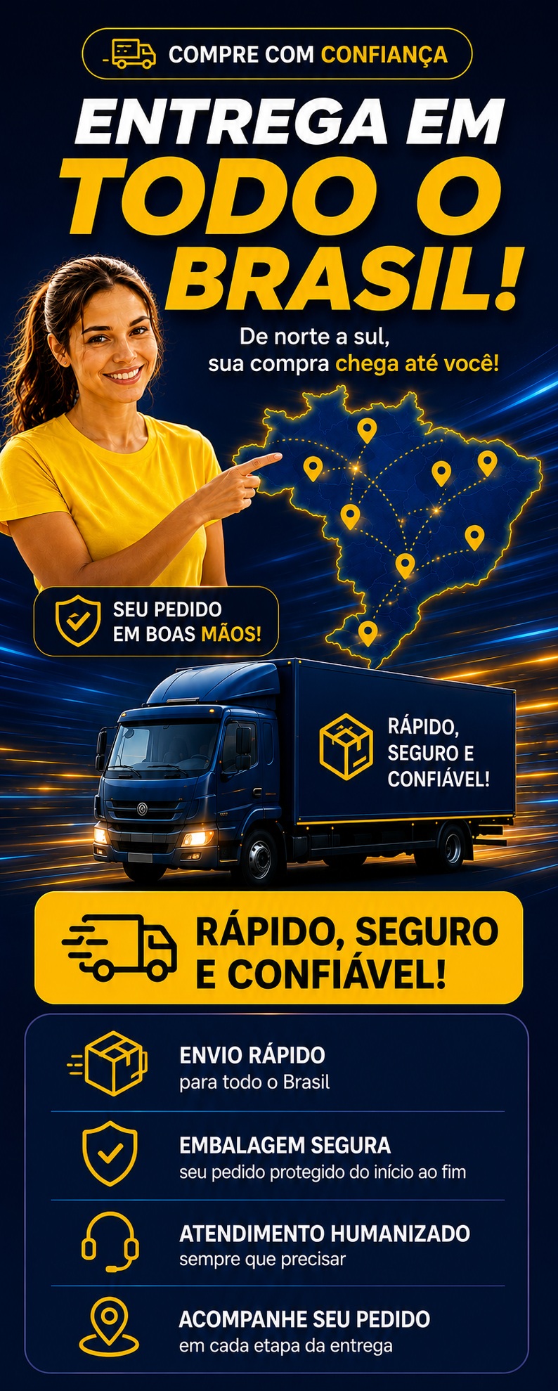 Slide Banner Entrega Mobile