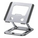 Suporte Para Notebook Em Metal Ajustável Ergonômico Dobrável