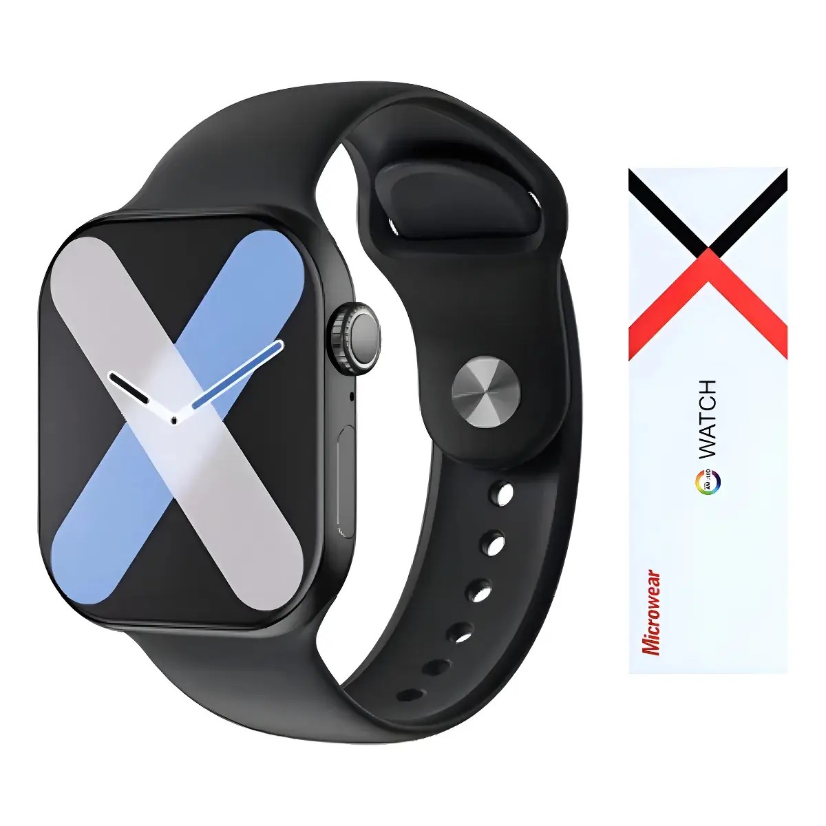 Smartwatch W10 Pro X Série 10 Amoled Gps Nfc 46mm
