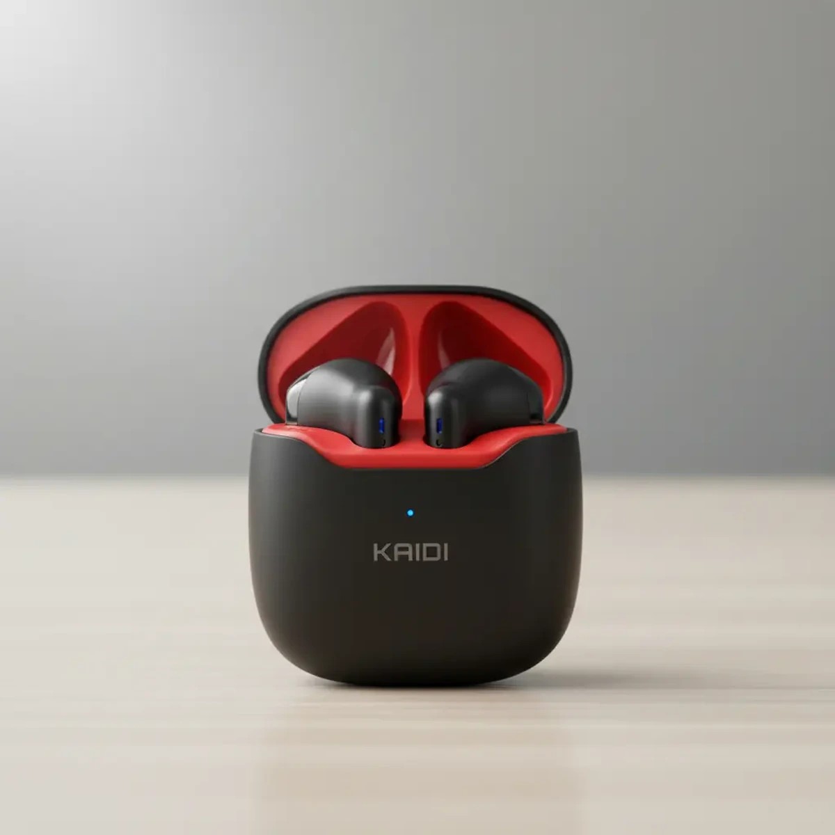 Fone de Ouvido Bluetooth TWS Kaidi KD-771 Sem Fio Preto - Imagem 8
