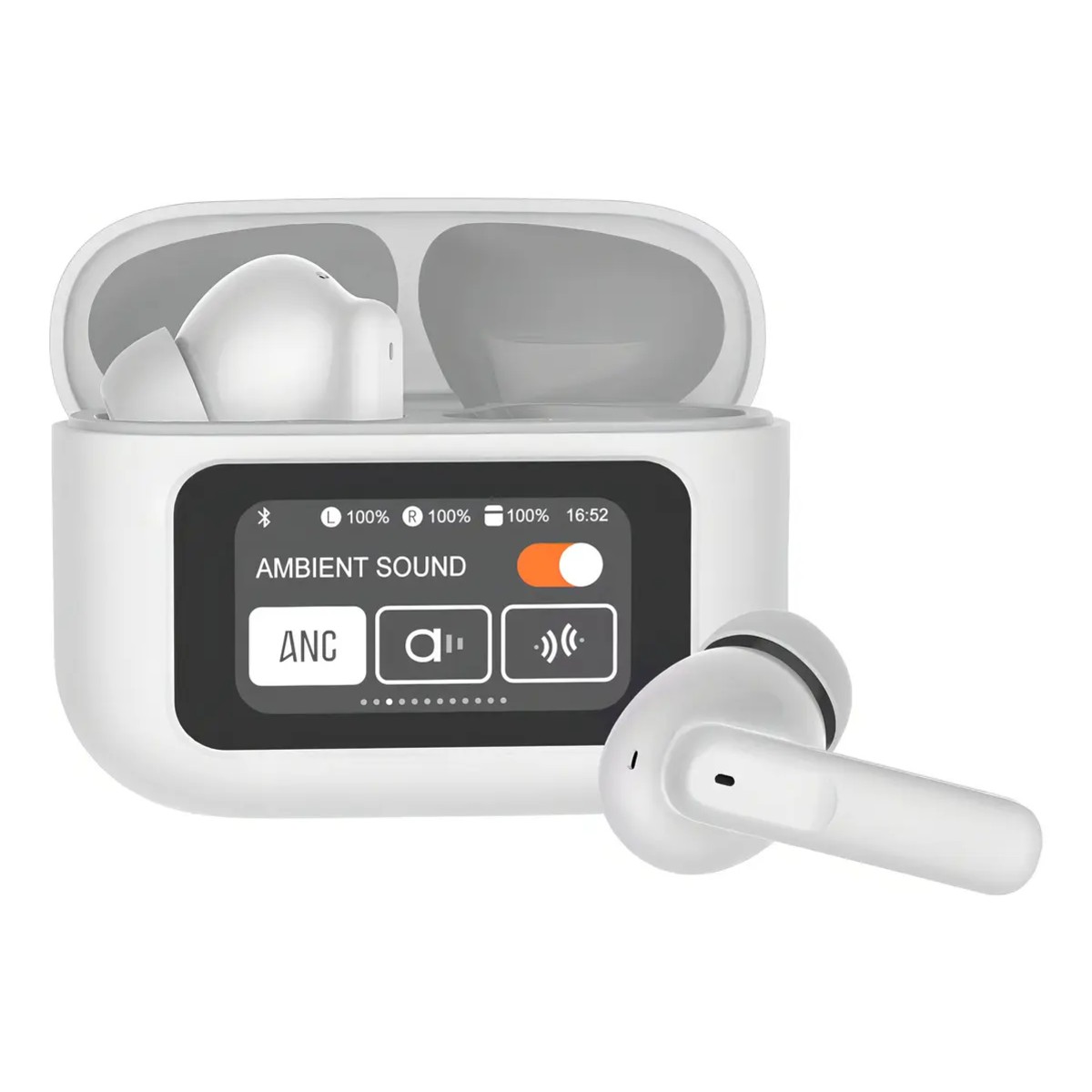 Fone de Ouvido Altomex A607 PRO Max Bluetooth com Tela e ANC
