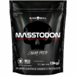 MassTodon 3kg Black Skull  Hardcore Weight Gainer Hipercalórico - ganho de massa